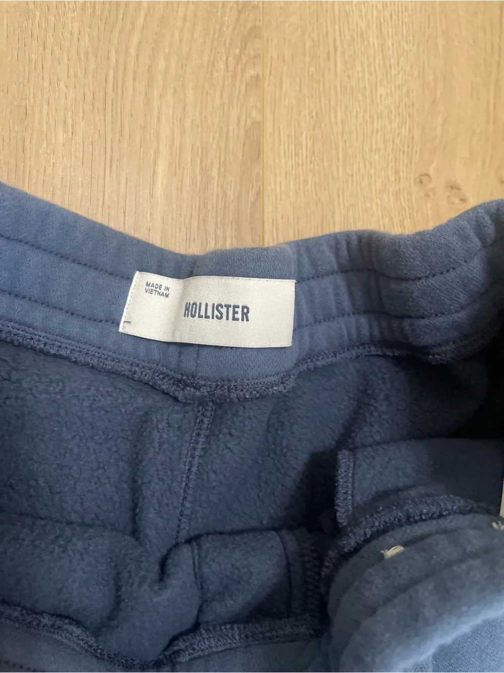 Hollister Dark Blue Athletic Drawstring Shorts (L)